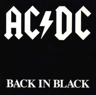 AC/DC - Back in Black piano sheet music